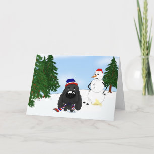 Cartes Pour Fêtes Annuelles Noël de cocker
