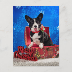 Cartes Pour Fêtes Annuelles Noël de Corgi