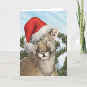 Cartes Pour Fêtes Annuelles Noël de côte ouest : Puma