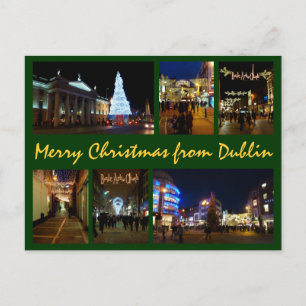 Cartes Pour Fêtes Annuelles Noël de Dublin