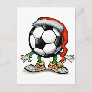 Cartes Pour Fêtes Annuelles Noël de football