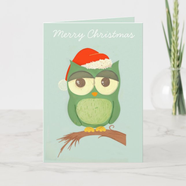Cartes Pour Fêtes Annuelles Noël de HOwly ! (Devant)