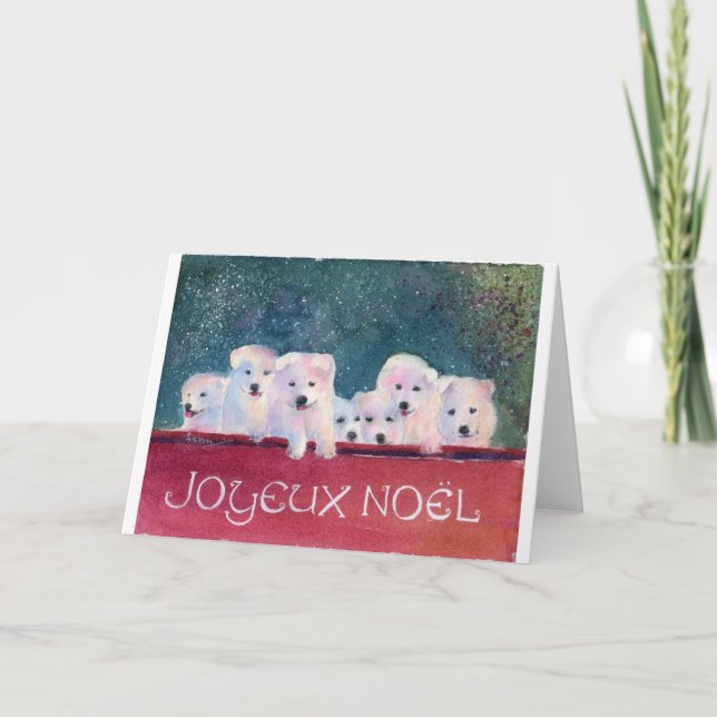 Cartes Pour Fêtes Annuelles noel de joyeux (Devant)