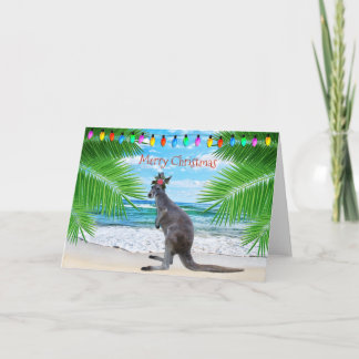 CARTES POUR FÊTES ANNUELLES NOËL DE KANGAROO