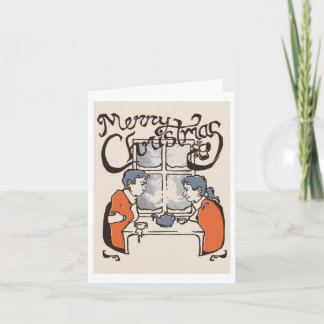 Cartes Pour Fêtes Annuelles Noël de la presse à lettres