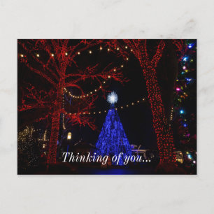 Cartes Pour Fêtes Annuelles Noël de la ville en argent