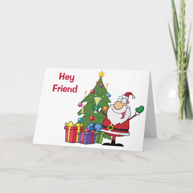 Cartes Pour Fêtes Annuelles NOËL DE L'AMI ADULTE super (Devant)