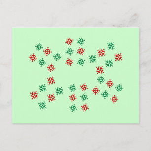 Cartes Pour Fêtes Annuelles Noël de l'avion Snowflon