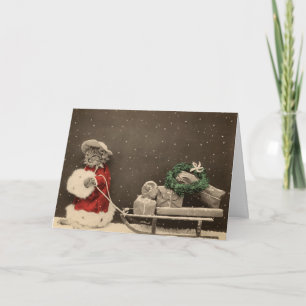 Cartes Pour Fêtes Annuelles Noël de Meowy