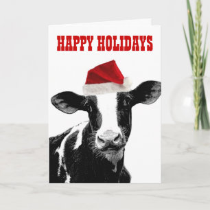 Cartes Pour Fêtes Annuelles Noël de Mooey et année heureuse de MOO