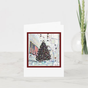 Cartes Pour Fêtes Annuelles Noël de New York