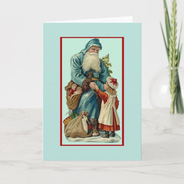 Cartes Pour Fêtes Annuelles Noël de père (Devant)