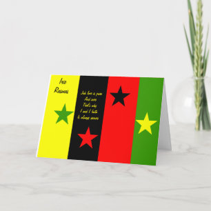 Cartes Pour Fêtes Annuelles Noël de Rasta
