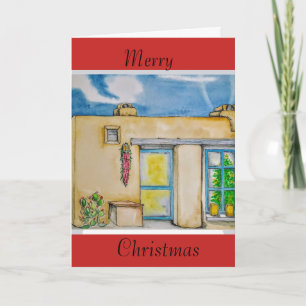 Cartes Pour Fêtes Annuelles Noël de Santa Fe