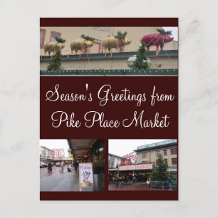 Cartes Pour Fêtes Annuelles Noël de Seattle