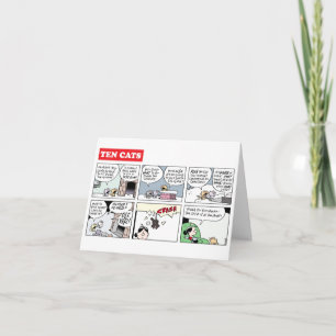 Cartes Pour Fêtes Annuelles Noël de TenCats sur Zazzle