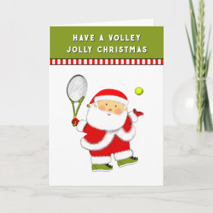 Cartes Pour Fêtes Annuelles Noël de tennis
