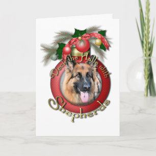 Cartes Pour Fêtes Annuelles Noël - Deck the Halls - Bergers - Chance
