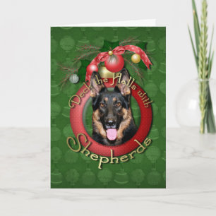 Cartes Pour Fêtes Annuelles Noël - Deck the Halls - Bergers - Kuno