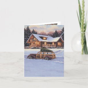 Cartes Pour Fêtes Annuelles Noël démodé