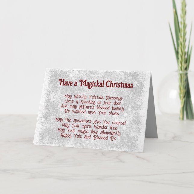 Cartes Pour Fêtes Annuelles Noël déroutant (Devant)