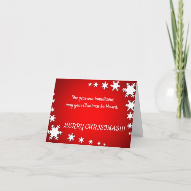 Cartes Pour Fêtes Annuelles Noël des motoneiges (Devant)