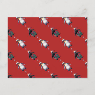 Cartes Pour Fêtes Annuelles Noël des pingouins