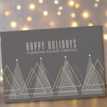 Noël d'hiver minimal moderne Abstrait