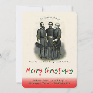 Cartes Pour Fêtes Annuelles 🎖️ Noël ⚔️ Dîner de guerre civile