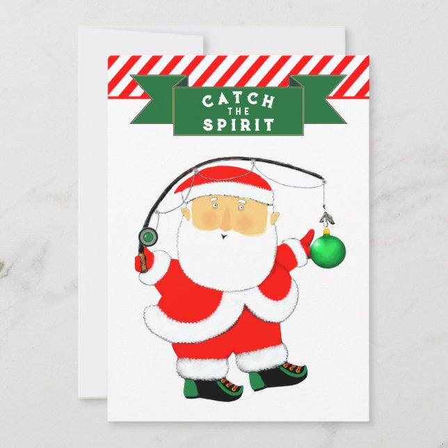 Cartes Pour Fêtes Annuelles Noël drôle (Devant)
