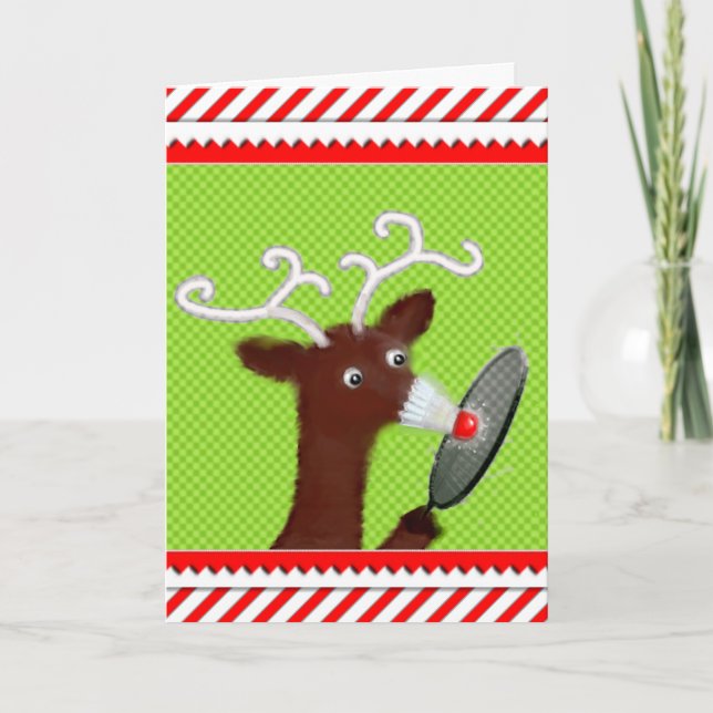 Cartes Pour Fêtes Annuelles Noël drôle (Devant)
