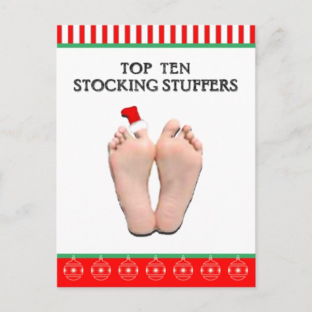 Cartes Pour Fêtes Annuelles Noël drôle (Devant)