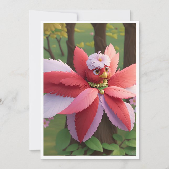 Cartes Pour Fêtes Annuelles Noël du cardinal Bee (Devant)