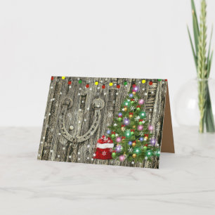 Cartes Pour Fêtes Annuelles Noël du charme du pays