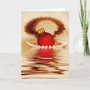 Cartes Pour Fêtes Annuelles Noël du coquillage