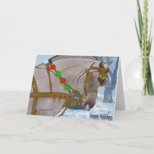 Cartes Pour Fêtes Annuelles Noël du fjord norvégien