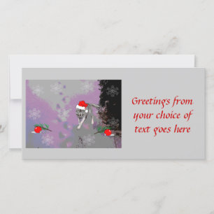 Cartes Pour Fêtes Annuelles Noël du loup