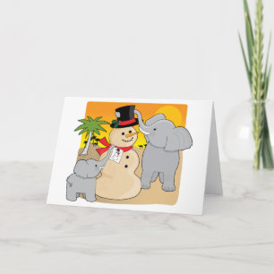 Cartes Pour Fêtes Annuelles Noël du Sahara