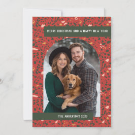 Cartes Pour Fêtes Annuelles Noël du Terrazzo moderne