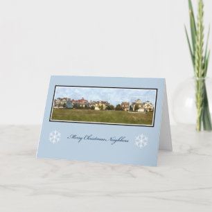 Cartes Pour Fêtes Annuelles Noël du voisin