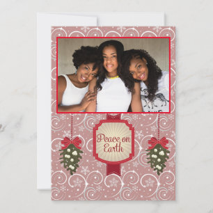 Cartes Pour Fêtes Annuelles Noël d'une photo familiale