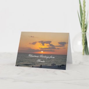 Cartes Pour Fêtes Annuelles Noël en Floride