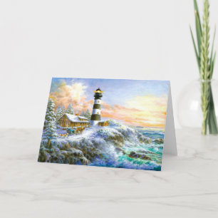 Cartes Pour Fêtes Annuelles Noël En Mer