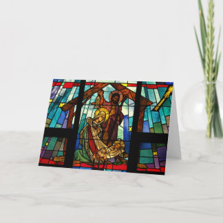 Cartes Pour Fêtes Annuelles Noël en verre tendu