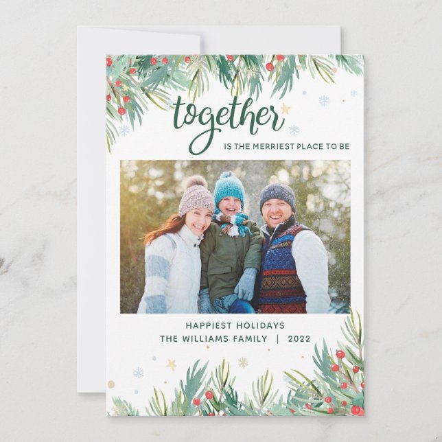 Cartes Pour Fêtes Annuelles Noël Ensemble (Devant)