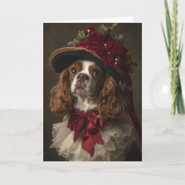 Cartes Pour Fêtes Annuelles Noël espagnol victorien Cavalier