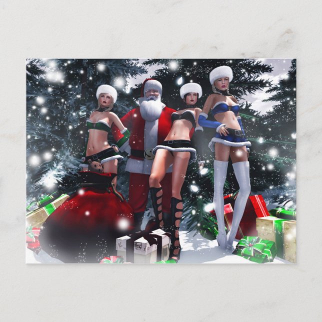 Cartes Pour Fêtes Annuelles Noël est arrivé tôt (Devant)
