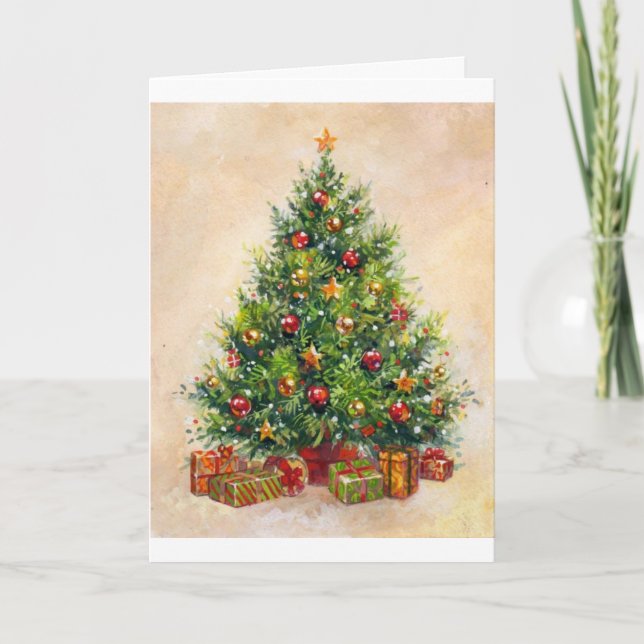 CARTES POUR FÊTES ANNUELLES NOËL EST LE MOMENT DE BONNE HUMEUR (Devant)