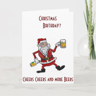 CARTES POUR FÊTES ANNUELLES NOËL ET VOTRE NAISSANCE=2 RAISONS DE CÉLÉBRER