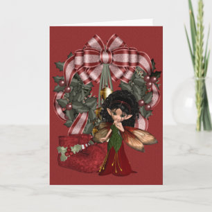 Cartes Pour Fêtes Annuelles Noël féerique. art d'imaginaire